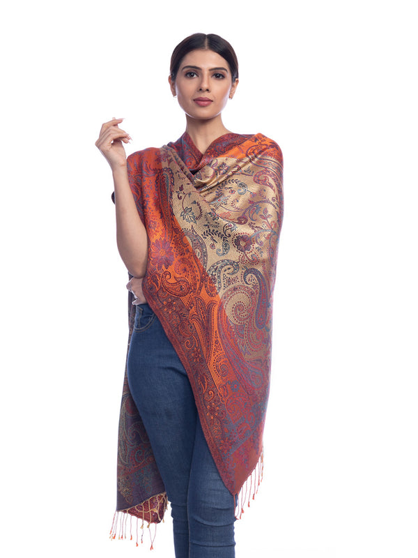 Silk Orange Beigh Panel